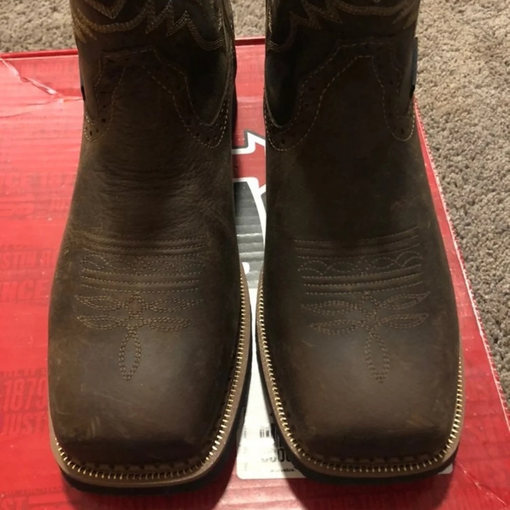 Justin work boots